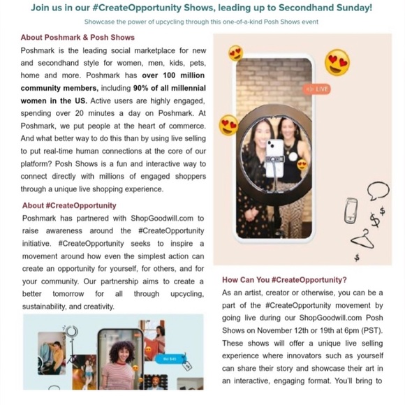 #CreateOpportunity - Upcycle Show w/ Ash_O_Laayy ✨ - Picture 6 of 9